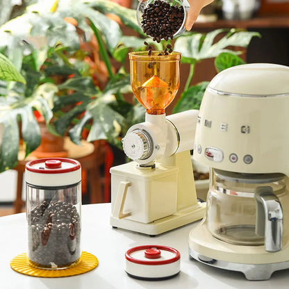 Coffee Sealed Jar, Negative Pressure Vacuum Jar, Glass Storage Jar, Tea, Grains, and Miscellaneous Grains Storage Jar